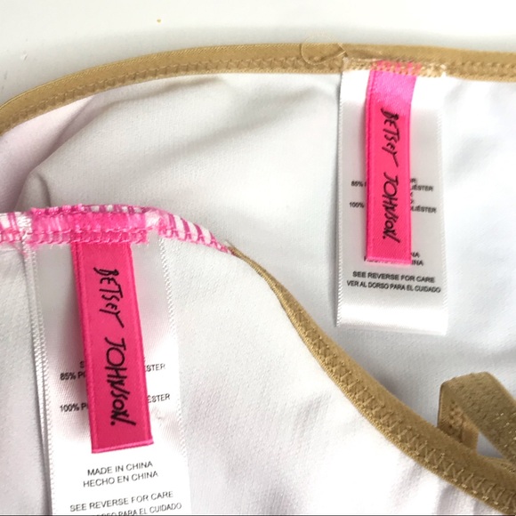 Betsey Johnson Rainbow Polka Dot Bikini, Girls 5 - Picture 7 of 11